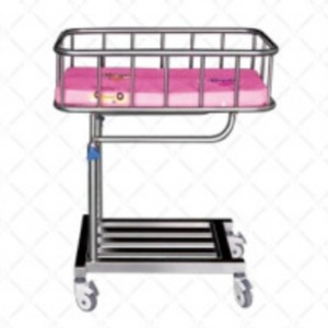 เตียงเด็กปรับระดับด้วยมือหมุน รุ่น YC-D01 สีชมพู ยี่ห้อซิน ยูเชน สำหรับเด็ก - Product Image 4