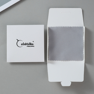 Paño de Pulido de Microfibra Personalizado al por Mayor para Joyería de Plata y Oro, Contenedor de Joyería de Terciopelo Antideslustre con su Propio Logotipo - Product Image 4