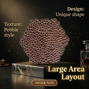 Molde de hormigón con textura irregular de piedra natural para estampado de adoquines, herramienta para pavimentación de entradas, patios y jardines - Product Image 6