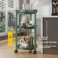 Étagère en plastique à 3 niveaux assemblable pour cuisine et salle de bain, organisateur de rangement drainable pour vaisselle, épices et articles ménagers