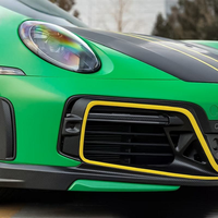 Kit aérodynamique de luxe pour voiture de sport, garniture OEM en carbone préimprégné, panneau d'accentuation du pare-chocs avant, amélioration de l'aérokit pour Porsche 992 Turbo S