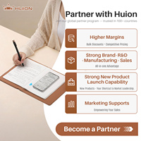 Huion Note Digitales Smart-Notizbuch mit Stift, tragbares kabelloses Notizbuch X10 zur Erkennung digitaler Handschrift und Zeichnung