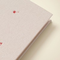 Album photo personnalisé pour bébé avec couverture en tissu, journal, album de scrapbooking, album de souvenirs avec taille personnalisable