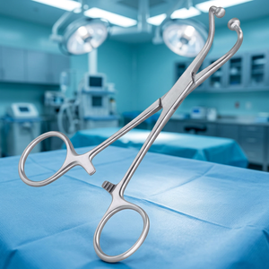 Ball And <b>Socket</b> Towel Forceps Surgical Instrument For Hemostasis CE Certified Manual Class I - Product Image 4