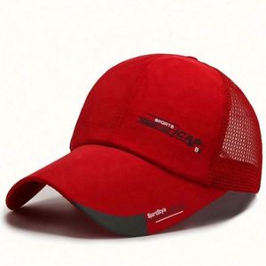 Summer <b>Sunscreen</b> Shade Golf Baseball Printed Mesh Cap Casual Fashion Sports Cap Golf Outdoor Customized Baseball Running Hat - Product Image 2