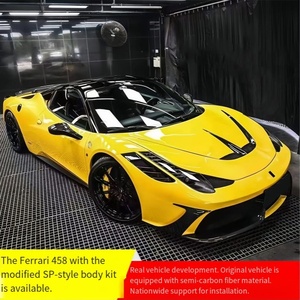 Kit Carrozzeria Completo Modello SP in Fibra di Carbonio Semi-Lavorata, Adatto per Aggiornamento e Restyling <span class=keywords><strong>Ferrari</strong></span> 458 - Product Image 3