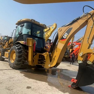 Chargeuse-pelleteuse CAT 420F2 d'occasion avec composants de pompe moteur Caterpillar d'origine, capacité de charge nominale de 7 tonnes, origine américaine - Product Image 1