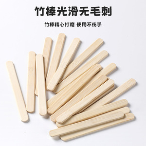 Palitos de bambú Tafman para helados, 93x9.5x100mm, 100 piezas, material artesanal para proyectos de bricolaje en jardín de infantes - Product Image 2