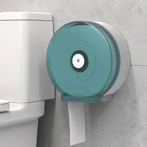 2023 Ventas calientes al por mayor Dispensador de rollo de papel higiénico montado en la pared Dispensador de papel tisú rollo Jumbo Dispensador de toallas de papel