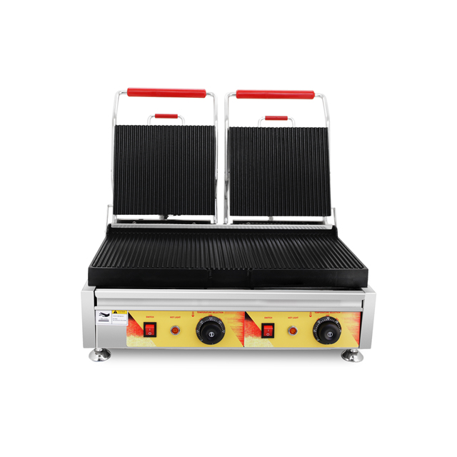 Double Kitchen Baking Best Panini Press Sandwich Grill Maker