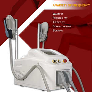 Mesin Pelangsing Tubuh EMS Massage Body Sculpt 2&4 Handle RF Muscle <span class=keywords><strong>Stimulator</strong></span> EMS Body Sculpting Slimming Machine Ems Muscle <span class=keywords><strong>Stimulator</strong></span> - Product Image 4