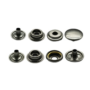 Thiết Kế Lớn Phẳng Dành Cho Người Lớn Clip Từ Tính Màu Đen Snap Nút Vấn đề Bạc Súng Đen Báo Chí Kim Loại Nút Cho Túi - Product Image 6