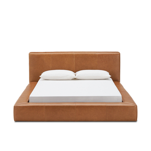 Cama Tapizada de Lujo Moderna con Cabecero Grueso de Napa | Tamaño y Color Personalizables | Directo de Fábrica - Product Image 2