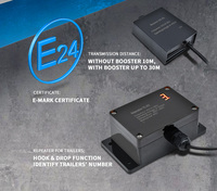 Promata Mata 7S TPMS Internal, 8 Sensor dengan Daya Tahan Baterai 5 Tahun, Sistem 203 PSI untuk Truk Multi Trailer dan Armada Berat