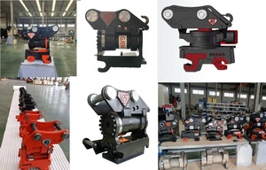 Attelage rapide hydraulique inclinable GJTH500 pour excavatrice de 0,8 à 2 tonnes - Product Image 2