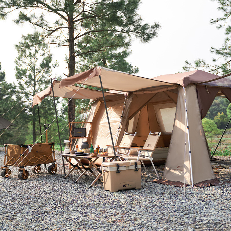 Mobi Garden 13 Quick-Open Black-Coated Sunproof Outdoor Camping