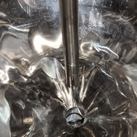 Réservoir de stockage et de mélange de liquides en acier inoxydable LIENM, agitation motorisée, volume personnalisable pour l'alcool, l'éthanol, les produits chimiques
