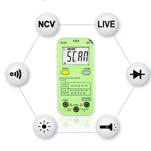 VA28A NCV LIVE Test Mini AC DC DMM Tester Smart Multifunctional Digital Multimeter