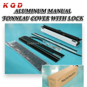 Aluminum Alloy Roller Lid <b>Shutter</b> Retractable Manual Pickup Truck Bed Covers WaterProof Tonneau Cover for F150 - Product Image 5