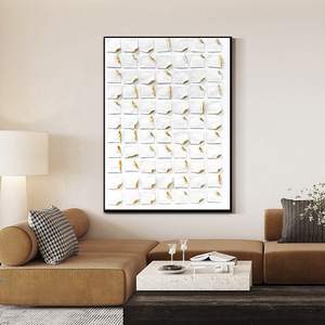 Décor à la maison technique mixte oeuvre abstraite Art mural fait à la main acrylique oeuvre 3D <span class=keywords><strong>cadre</strong></span> peinture - Product Image 5