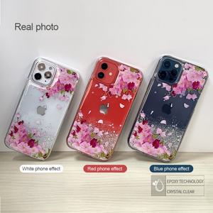 Funda Protectora para Teléfono Inteligente con Diseño de Flores para Chicas, Sublimable, Resistente a Golpes, para iPhone 12, Xr, Xs Max - Product Image 4