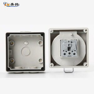 เต้ารับกันน้ำกลางแจ้ง Jiayang IP66 1 ช่อง แบบยุโรป สำหรับใช้งานกลางแจ้ง - Product Image 3