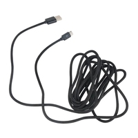Câble de charge USB Type-C TY-0803B 3M pour PS5 /XB/ NS Switch, câble de données pour PS5 avec voyant lumineux