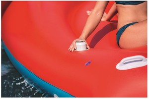 43227 5.0M X 3.27M Tải Trọng Tối Đa 540 Kg Bể Bơi Bơm Hơi Đảo Vẹt Khổng Lồ Nổi Cho 6-8 Người - Product Image 3