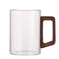 Tasse à thé en verre Sinyao Classic pour usage domestique, style chinois, écologique, transparente, réutilisable, passe au lave-vaisselle, idéale pour la rentrée scolaire
