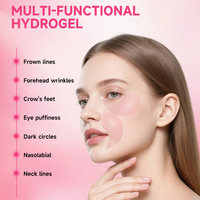Masque pour les yeux en hydrogel aux peptides organiques OEM, patchs pour les yeux pour la réparation des rides et le soin des cernes