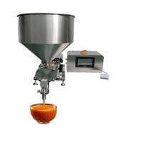 Machine de remplissage de liquide de crème en bouteille semi-automatique