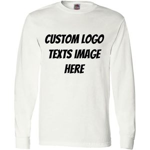 T-shirt unisexe en coton à manches longues 4930R, personnalisable avec votre propre design d'impression pour hommes - Product Image 5