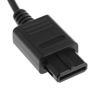 Câble AV Scart RGB filaire en plastique de 1,8 m pour 64/NGC