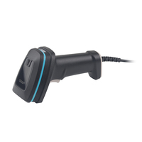 Escáner de Código de Barras USB con Cable de Alta Velocidad, Lector de Códigos QR 1D 2D para Recibos, Caja Registradora, Tienda, Disponible en Stock