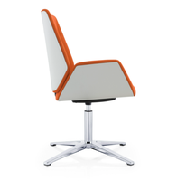 Meubles de maison chaise de salle à manger avec base fixe quatre étoiles en aluminium