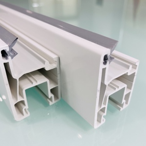 Série 80 mm personnalisé upvc fenêtres et portes en <span class=keywords><strong>pvc</strong></span> chant profil isolé par <span class=keywords><strong>pvc</strong></span> profil de fenêtre coulissante - Product Image 3