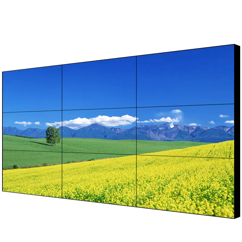 55 Polegadas Samsung Painel de Exibição de Publicidade Tela de Emenda 1.8 milímetros Moldura Estreita LCD DID Parede de Vídeo