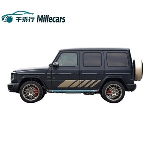 G63 AMG 4.0L V8 Turbo <span class=keywords><strong>4MATIC</strong></span> 3 blocages de différentiel Luxe 5 places Haute performance Véhicule tout-terrain R20 Cuir foncé gauche - Product Image 2