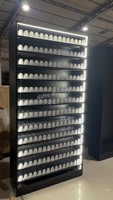 Tabakregal für amerikanische Tankstellen und Geschäfte, Zigarettenschrank für Raucherecken, Zigarettendisplays aus Metall zum Verkauf