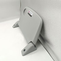 Nouvelle arrivée : Plateau à collation pliable en plastique PP renforcé moulé par injection pour siège de bus