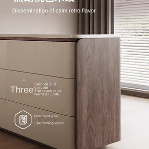 Armoire de rangement moderne en bois massif de luxe nouveau design salon coin maquillage vanité <span class=keywords><strong>kit</strong></span> de bureau coiffeuse éclairée chambre - Product Image 2