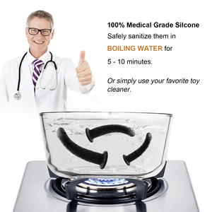 SEXBAY 2024 Desain Baru Plug Anal Silikon Berkualitas Tinggi dengan Alas Bengkok, Butt Plug Silikon untuk Wanita dan Pria - Product Image 5