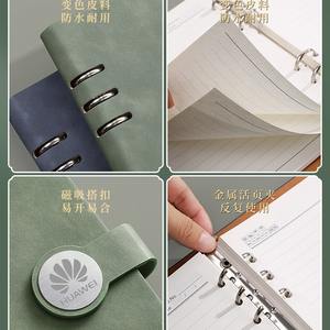 สมุดโน้ตแบบถอดได้ Zhifei A5 6 รู 120 แผ่น กระดาษดาหลิน สไตล์โมเดิร์น ชุดของขวัญปรับแต่งได้ - Product Image 2