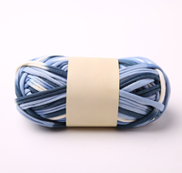 Charmkey Vente Chaude À La Main fil épais Élastique T-shirt Fil Pour Crochet À Tricoter À La Main 100% polyester Tissu fil