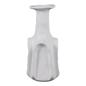 Vaso per Fiori in Ceramica Alto Decorativo con Design Artistico Curvo per Soggiorno e Fiori Freschi - Product Image 3