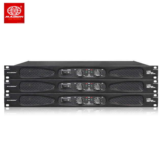 Madon Amplifier HIFI Subwoofer 2 CH Class AB Power Amplifier 100W 200W 300W Professional Power Amplifier