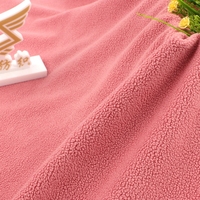 Fabricant textile de Shaoxing, tissu polaire double face 100% polyester, 280 g/m², tissu polaire 100% polyester