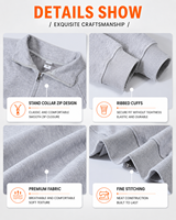 Sweat-shirt à capuche zippé pour homme, 350 g/m², col montant, fermeture éclair métallique bidirectionnelle, style streetwear décontracté, veste zippée épaisse