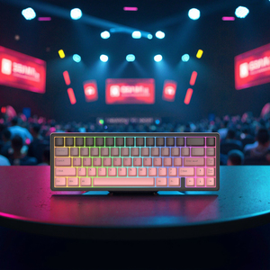 68 Key Gaming Full Key Electronic Sports <strong>Computer</strong> and Laptop Mechanical PBT Material Hot Swappable Gaming <strong>Keyboard</strong> - Product Image 2