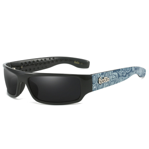 <span class=keywords><strong>Gafas</strong></span> de Sol Estilo Chicano Locomotive Gangster, Moda Hip Hop de la <span class=keywords><strong>Costa</strong></span> Oeste, Montura Rectangular, Lentes Polarizadas Tac - Product Image 5